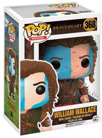 Figurine Funko Pop Braveheart #368 William Wallace - Ensanglanté