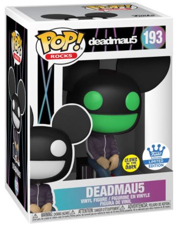 Figurine Funko Pop Deadmau5 #193 Deadmau5 - Glow in the dark