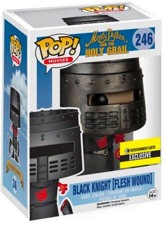 Figurine Funko Pop Monty Python : Sacré Graal ! #246 Chevalier noir sans ses bras