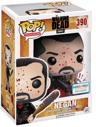 Figurine Funko Pop The Walking Dead #390 Negan - Ensanglanté