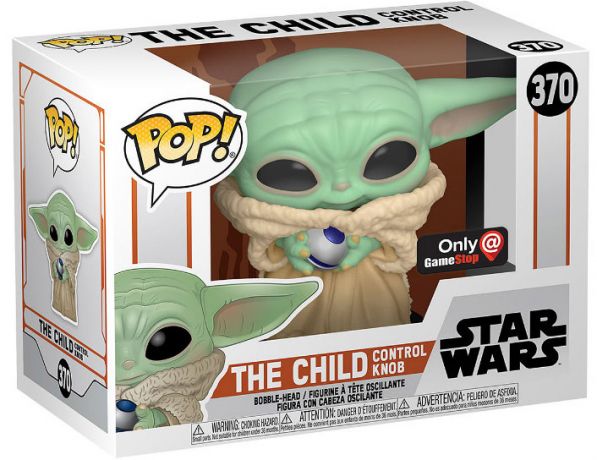 Figurine Funko Pop Star Wars : Le Mandalorien #370 The Child Control Knob