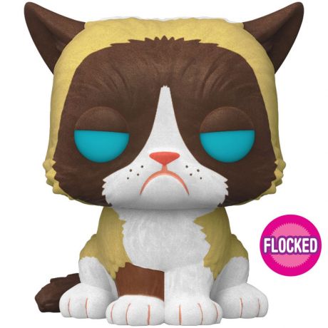 Figurine Funko Pop Célébrités #60 Chat Grincheux - Flocked