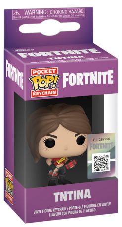 Figurine Funko Pop Fortnite TnTina - Porte clés