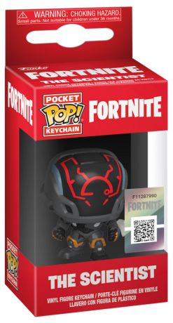 Figurine Funko Pop Fortnite Le scientifique - Porte clés