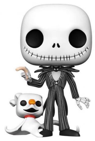 Figurine Funko Pop L'étrange Noël de M. Jack [Disney] #809 Jack Skellington avec Zéro - Glow in the Dark