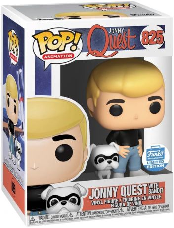 Figurine Funko Pop Les Aventures de Jonny Quest #825 Jonny Quest avec Bandit