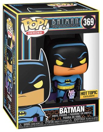 Figurine Funko Pop Batman : Série d'animation [DC] #369 Batman Black Light