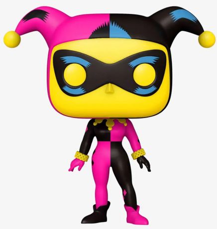 Figurine Funko Pop Batman : Série d'animation [DC] #371 Harley Quinn - Black Light