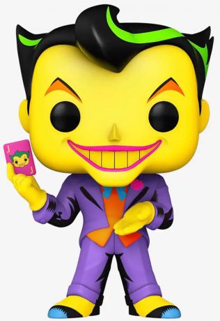 Figurine Funko Pop Batman : Série d'animation [DC] #370 Le Joker Black Light