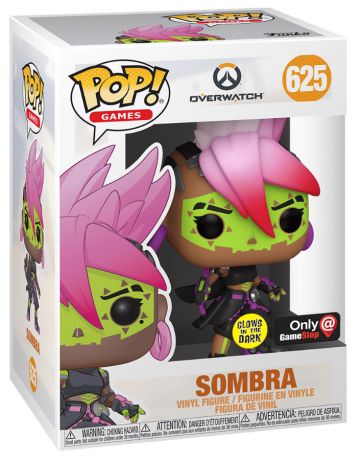 Figurine Funko Pop Overwatch #625 Sombra - Glow in the Dark