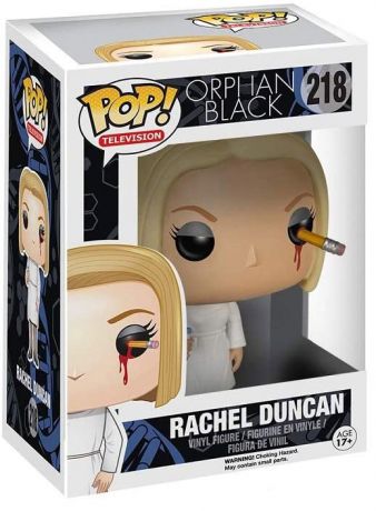 Figurine Funko Pop Orphan Black  #218 Rachel Duncan crayon dans l'œil 