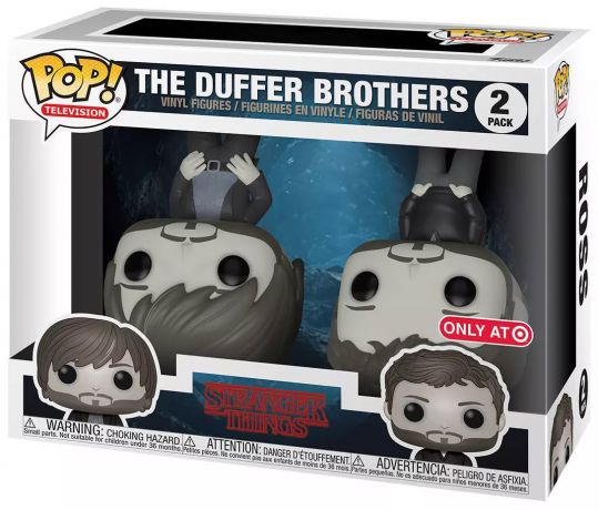 Figurine Funko Pop Stranger Things Les Frères Duffer - 2 Pack