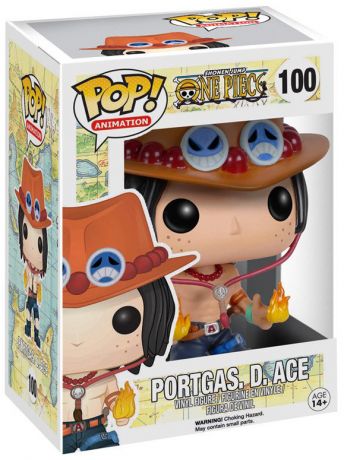 Figurine Pop One Piece #100 pas cher : Portgas D. Ace