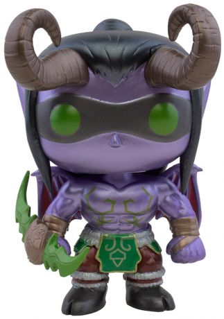 Figurine Funko Pop World of Warcraft #14 Illidan - métallique 