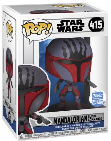 Figurine Funko Pop Star Wars : The Clone Wars #415 Mandalorian Super Commando