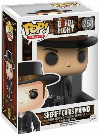 Figurine Funko Pop Les Huit Salopards #258 Sheriff Chris Mannix