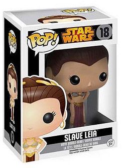 Figurine Funko Pop Star Wars 1 : La Menace fantôme #18 Esclave Leia