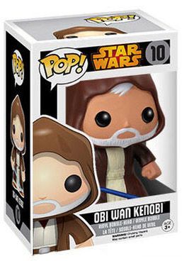 Figurine Funko Pop Star Wars 1 : La Menace fantôme #10 Obi-Wan Kenobi