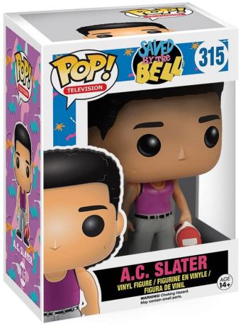 Figurine Funko Pop Sauvés par le gong #315 A.C. Slater