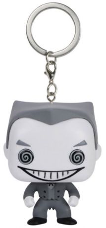 Figurine Funko Pop Batman [DC] Le joker noir et blanc - Porte clés