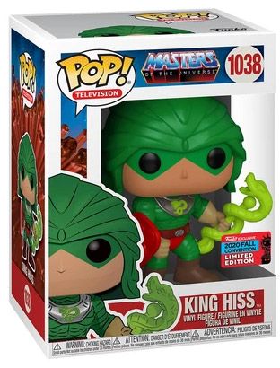 Figurine Funko Pop Les Maîtres de l'univers #1038 King Hiss