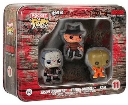 Figurine Funko Pop Les Griffes de la nuit #11 Horreur pocket (Jason, Freddy, Sam)