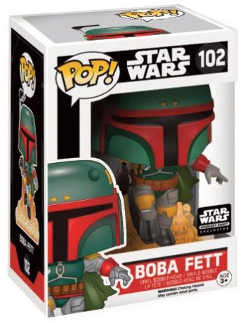 Figurine Funko Pop Star Wars 7 : Le Réveil de la Force #102 Boba fett vole