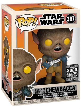 Funko Pop! Star Wars #387 Chewbacca Concept Series - Edizione Esclusiva Galactic Convention