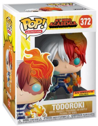 Figurine Funko Pop My Hero Academia #372 Todoroki métallique 