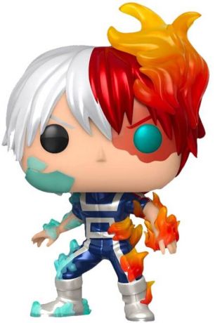 Figurine Funko Pop My Hero Academia #372 Todoroki métallique 