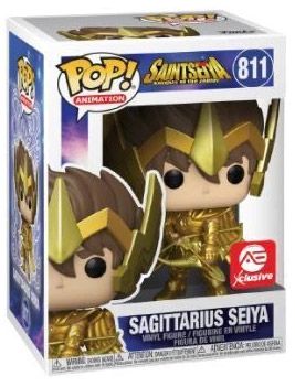 Figurine Funko Pop Les Chevaliers du Zodiaque #811  Sagittaire Seiya