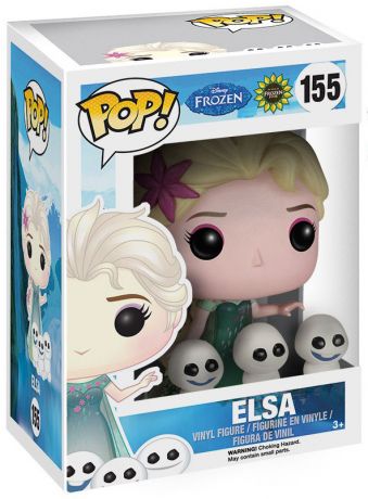 Figurine Funko Pop La Reine des Neiges [Disney] #155 Elsa - Fête Givrée