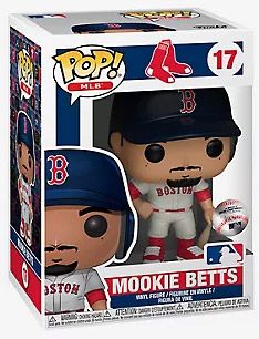 Figurine Funko Pop MLB : Ligue Majeure de Baseball #17 Mookie Betts