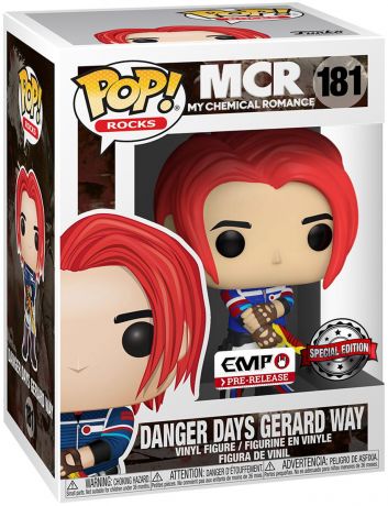 Figurine Funko Pop My Chemical Romance (MCR) #181 Danger Days Gerard Way