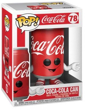 Figurine Funko Pop Icônes de Pub #78 Coca-Cola Cannette