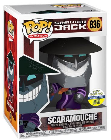 Figurine Funko Pop Samouraï Jack #836 Scaramouche