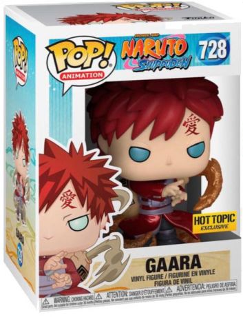 Figurine Funko Pop Naruto #728 Gaara Métallique 