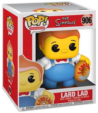 Figurine Funko Pop Les Simpson #906 Lard Lad Donuts - 15 cm