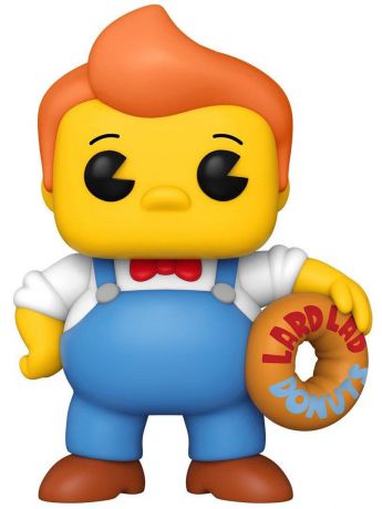 Figurine Funko Pop Les Simpson #906 Lard Lad Donuts - 15 cm