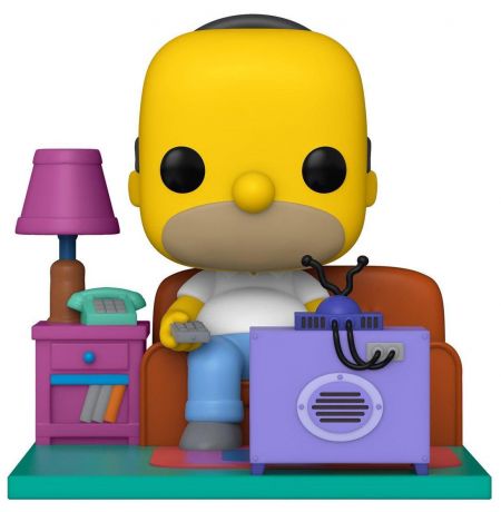 Figurine Funko Pop Les Simpson #909 Homer devant la télé