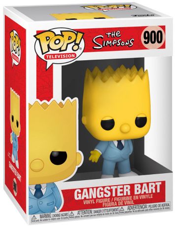 Figurine Funko Pop Les Simpson #900 Bart Mafia