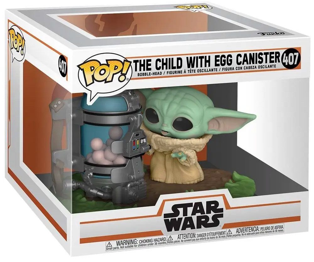 Figurine Pop Star Wars : Le Mandalorien #407 pas cher : L'enfant