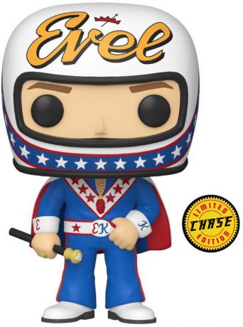 Figurine Funko Pop Being Evel #62 Evel Knievel avec casque [Chase]