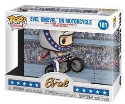 Figurine Funko Pop Being Evel #101 Evel Knievel en moto