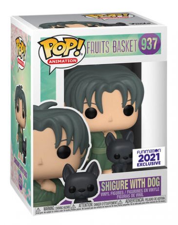 Figurine Funko Pop Fruits Basket #937 Shigure Sohma avec Chien