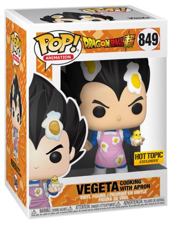 Figurine Funko Pop Dragon Ball Super #849 Végéta cuisine avec tablier