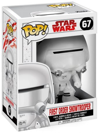 Figurine Funko Pop Star Wars 8 : Les Derniers Jedi #67 Snowtrooper du Premier Ordre