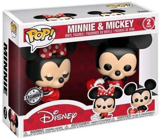 Figurine Funko Pop Mickey Mouse [Disney] #41340 Minnie & Mickey - Pack 2