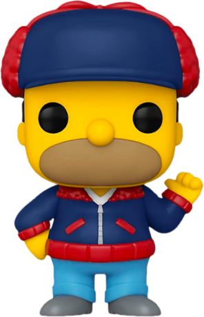 Figurine Funko Pop Les Simpson #910 Homer Monsieur Chasse-neige