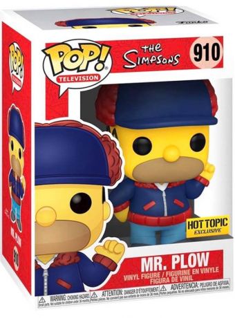 Figurine Funko Pop Les Simpson #910 Homer Monsieur Chasse-neige